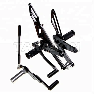 CNC Billet Aluminum Adjustable Motorcycle Rear sets For YZF R1