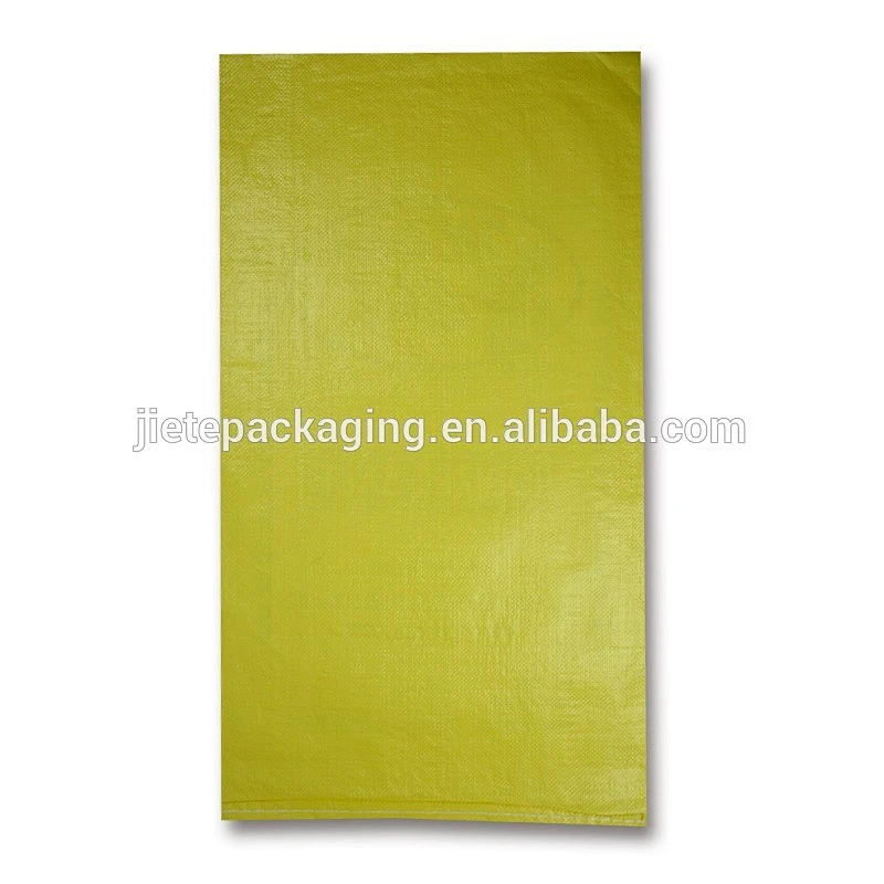 Recyclable plastic pp woven salt, sugar packaging bag and sack 50kg