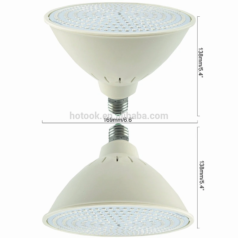 AC12V 35W PAR56 E27 2 Wire Sync RGB LED Pool Light, Power Line Communication with 100M Long Distance Control