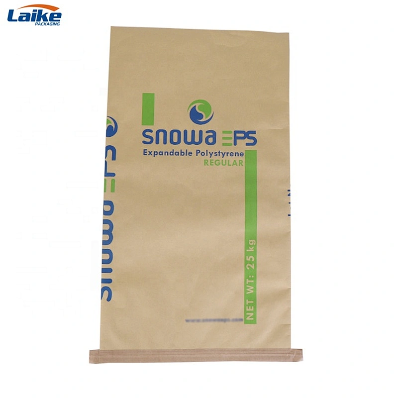 50kg kraft paper cement valve bag