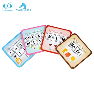 OEM printed beer drink coasters,promotional cup coaster