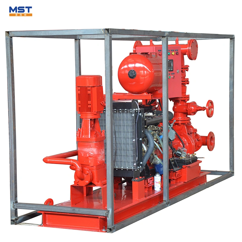 Fire Fighting Diesel Engine Fire Pump