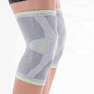 China Factory Suitable Breathable sports elastic brace joint protector knitted knee support