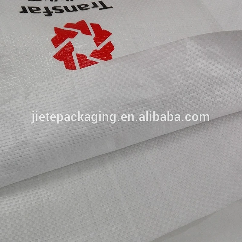 Video, laminated and printed white pp woven bag for packing chemical 25kg made in China