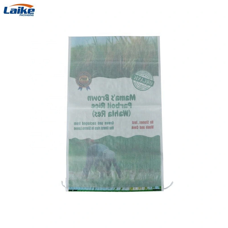 50kg thailand rice bags bopp woven laminated 10kg rice bags plastic   laminated pp woven rice bags for whole