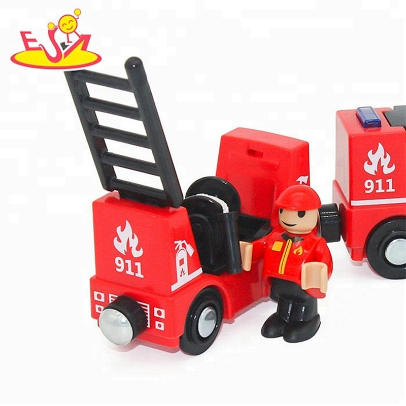 Hölzernes Zugbahnspielzeug des Großhandelzugzubehörs für Kinder W04A366