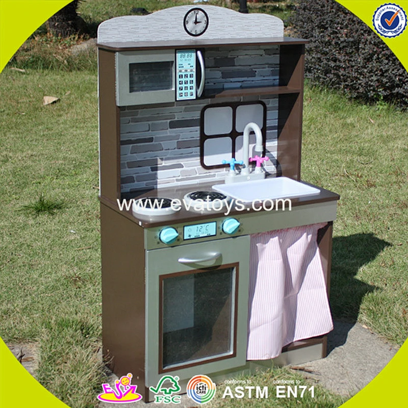 wholesale wooden kids kitchen toy role play wooden kids kitchen toy fashion wooden kids kitchen toy W10C171