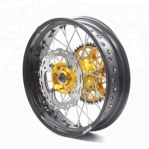 17 inch Aluminum supermoto wheels for SUZUKI