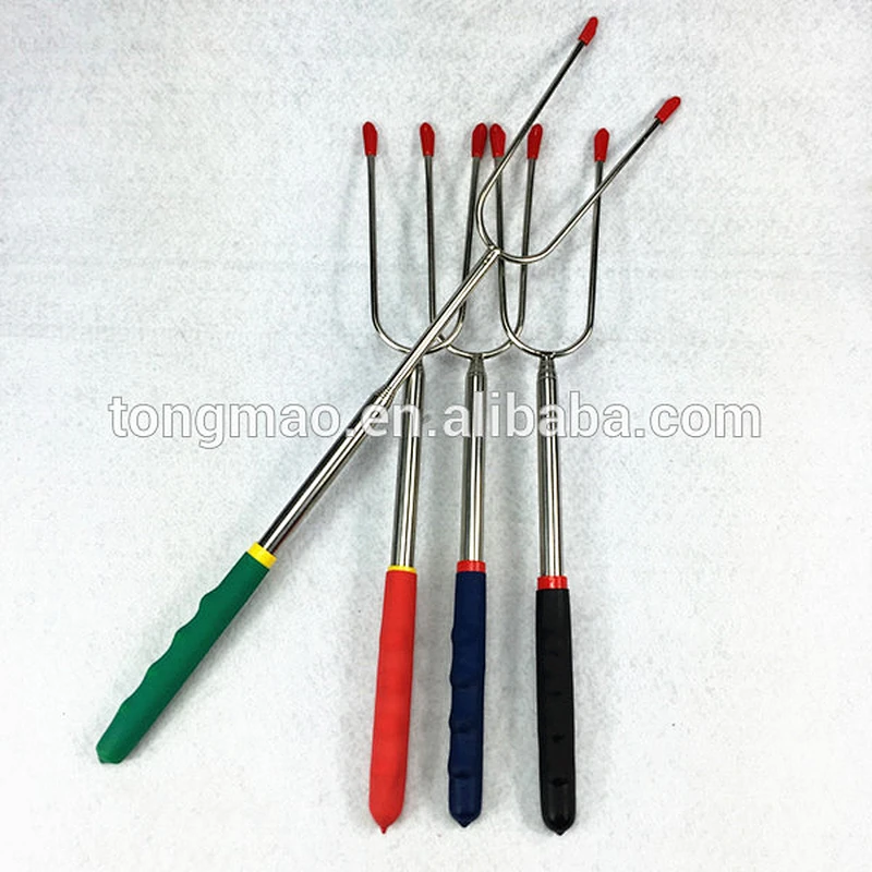 59 inch Super size stainless steel extendable hot dog fork