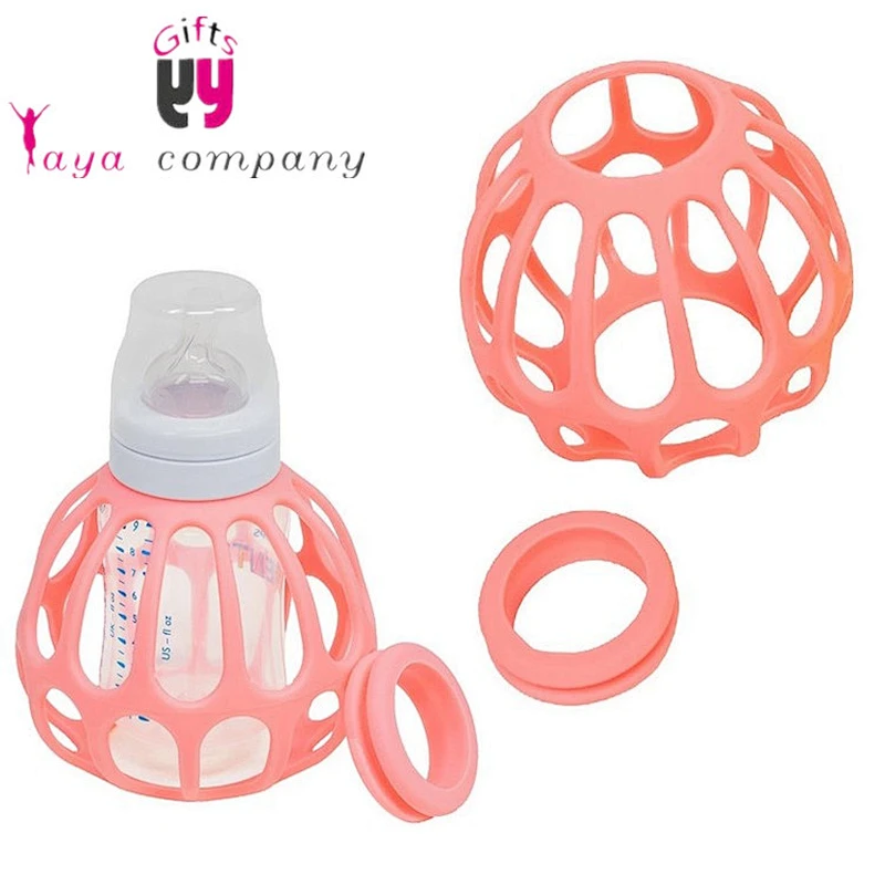 Baby love Pefect size for kids Silicone baby bottle holder