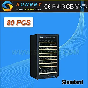 Commercial electric corner cooler wine fridge for beer