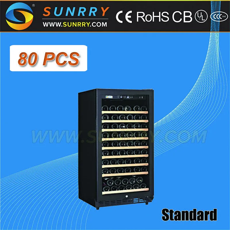 Commercial electric corner cooler wine fridge for beer