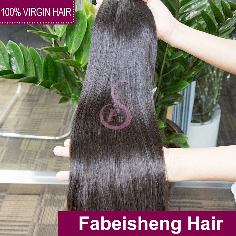 Brazilian makeup virgin straight hair weave/weaves for black women with low wholesale price