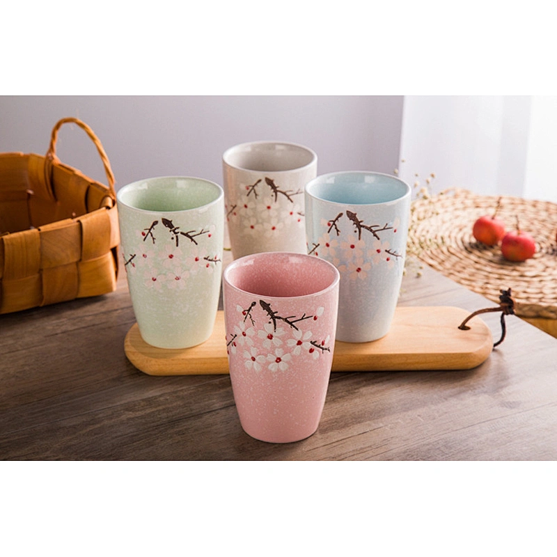 High Quality Ceramic Coffee Mug Promotional Gift Customized Water Cup Factory Wholesale Porcelain Cup
