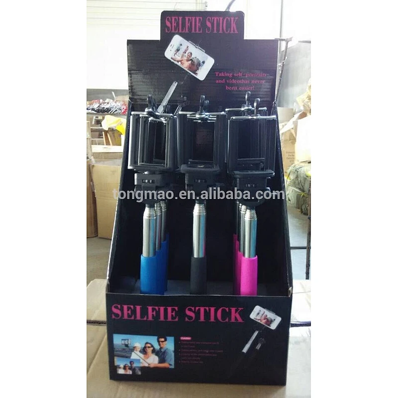 Universal Telescopic S/S Handheld For Samsung pvc Selfie Stick