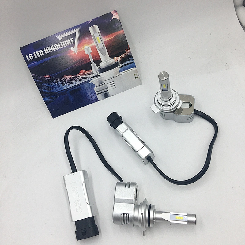 Super bright L6 led headlight 40W 6000Lumens auto led headlight kit