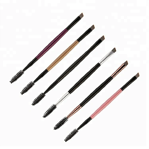 Double Ended Side Eyelash Eyebrow Applicator Makeup Brush Tools