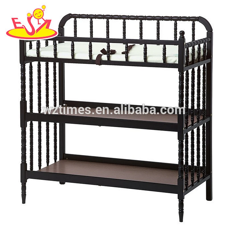 2018 Wholesale baby cheap changing table in wood W08C116B