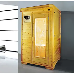 Hot selling portable sauna room red cedar one person home sauna room