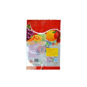 Customized wholesale recycled food packaging use custom printed PE plastic bag