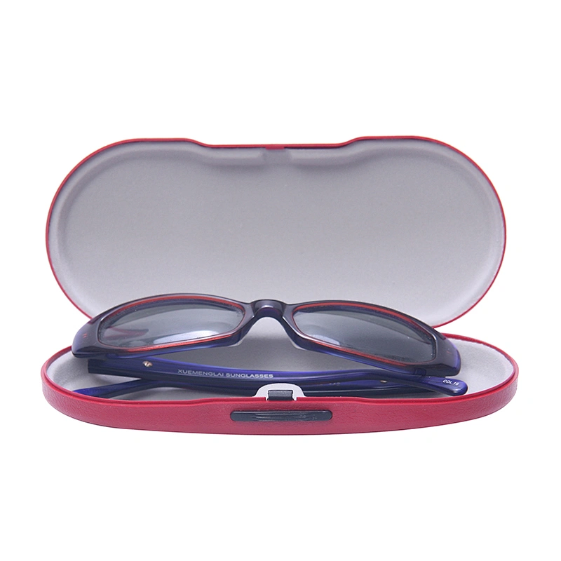 Wholesale Round Plastic Eyeglasses Case Spectacle Case Optical Case R-44