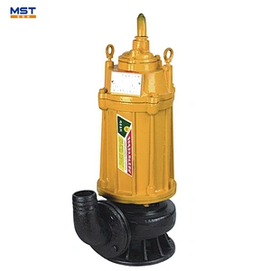 Solids handling centrifugal submersible pump