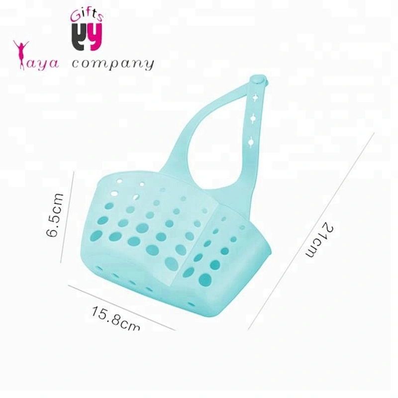BPA Free Storage Sink Basket Silicone Kitchen Sponge Holder