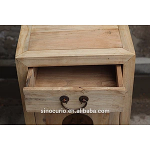 Antique Shabby Chic Wooden Bedside Cabinet