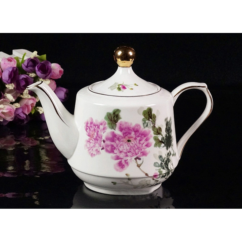 Traditional tea ware bone cup carved floral pattern cup for house