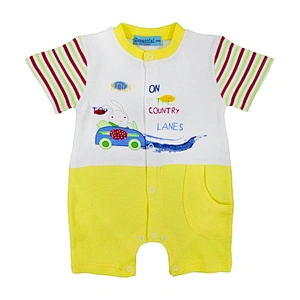 Wholesale baby sleeper striped romper china clothing