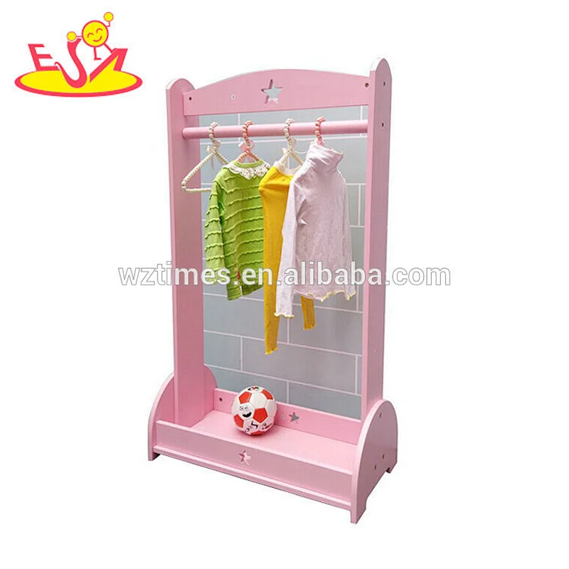 wholesale hottest sale wooden clothes hanging stand for baby W08C238