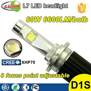 waterproof & dustproof L7 13200lm D1S D2S XHP70 LED Headlights D1s projector lens led headlight kit P9 V8 G8 G7 7G R4 R3 cob c6f