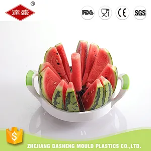 Amazon hot product stainless steel fruit water melon slicer hami melon cutter with No-slip handle