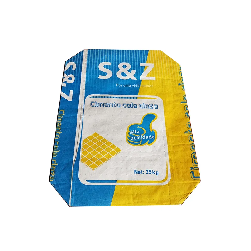 Hot sale 25kg kraft paper cement packaging bag