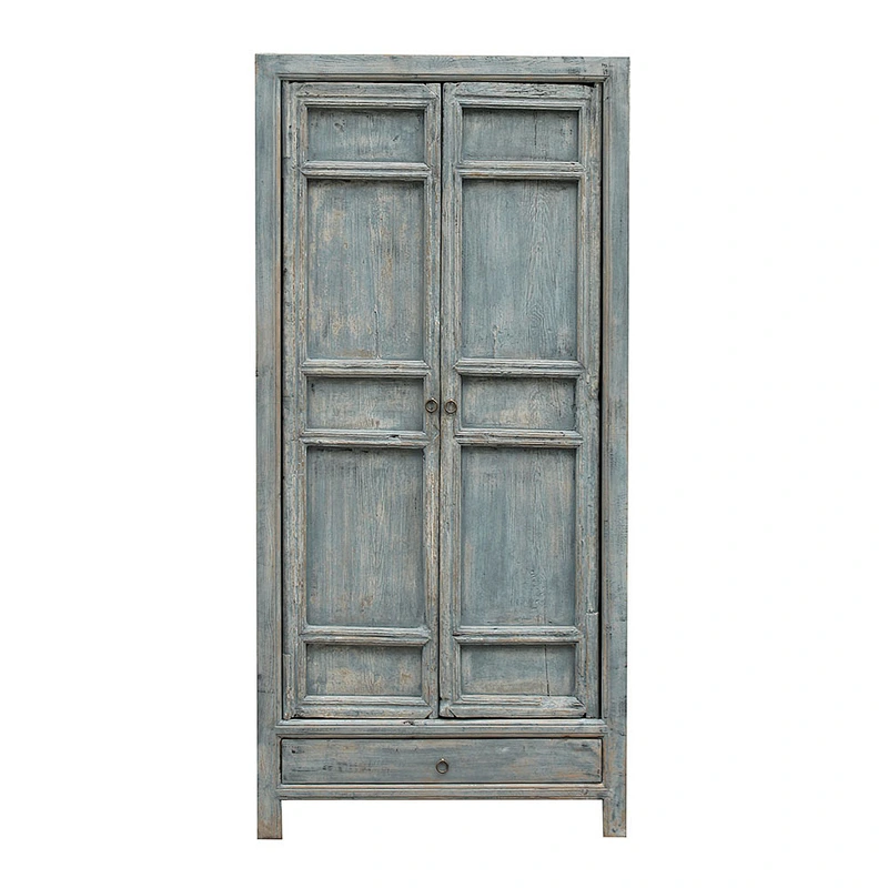 oriental chinese antique reclaimed salvaged distressed shabby chic wardrobe furniture
