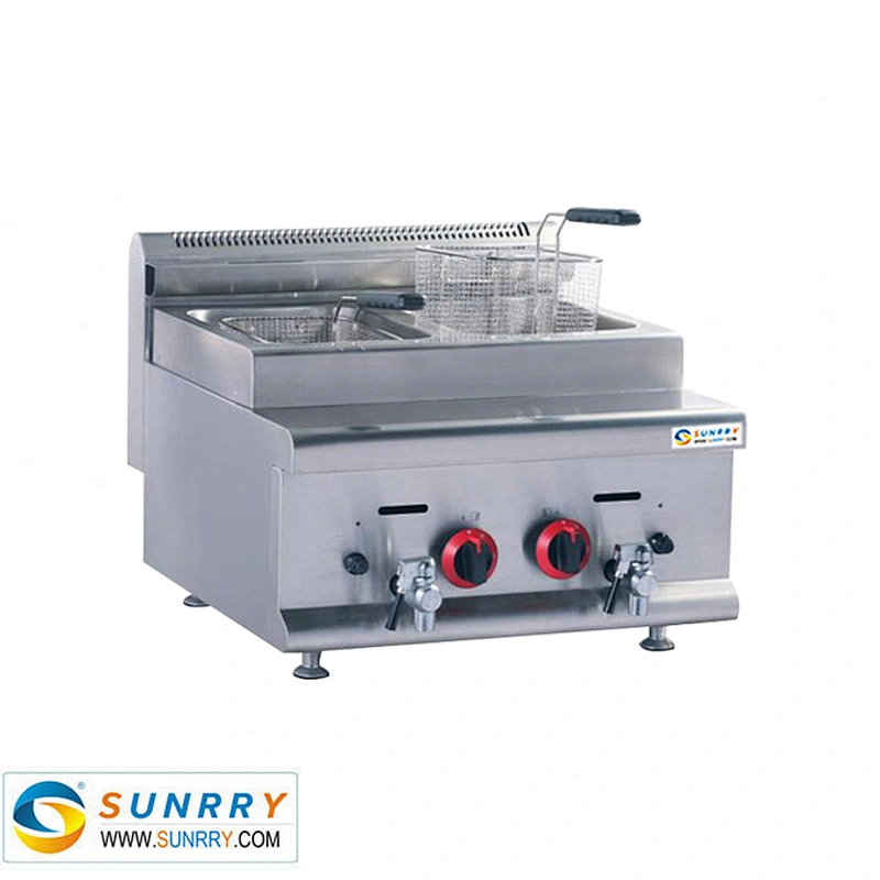 Gas Commercial Fryer Countertop Industrial Machine for Frying Potato (SY-TF600TB SUNRRY)