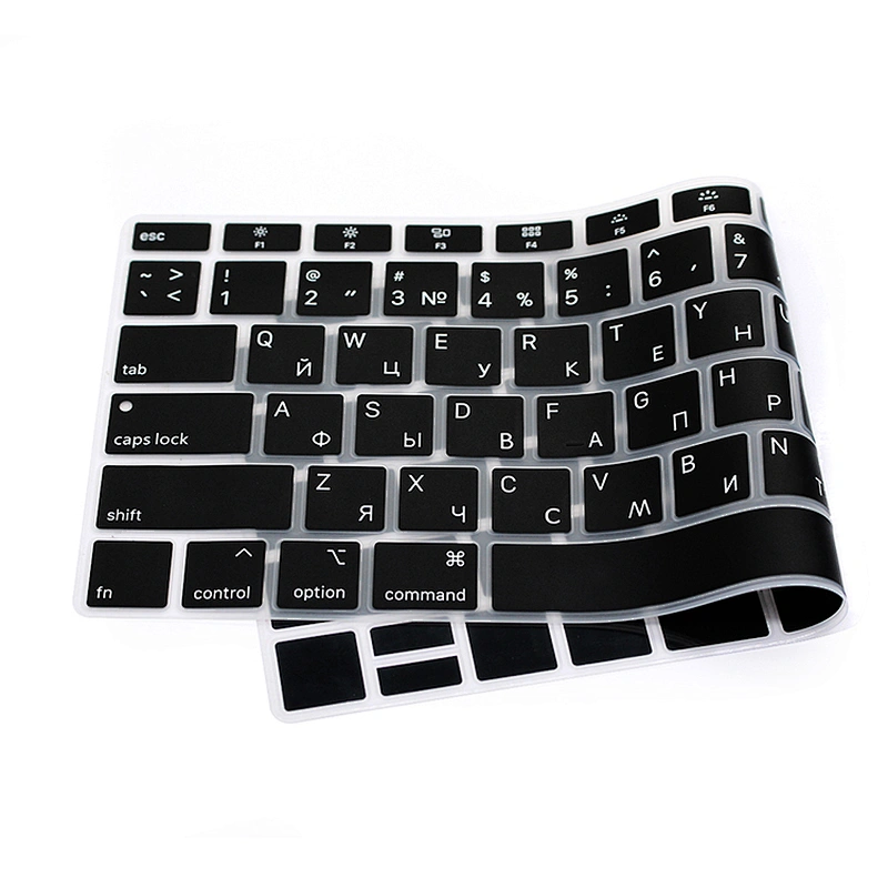 custom silicone keyboard cover russian keyboard cover for keyboard for macbook pro 13 for MacBook A1932 US Version