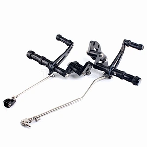 Aluminum alloy motorcycle Forward controls Rear sets for harley