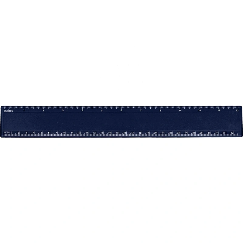 Promotional Business 12 inches Plastic Recycled Ruler