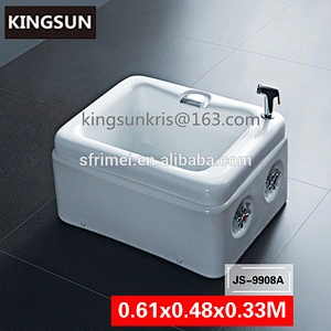 610*480MM Foot washing barrel Acrylic foot Bath basin