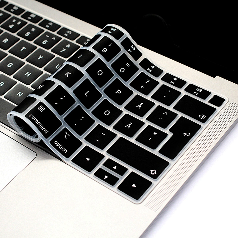 Dust Waterproof laptop keyboard Protective Film Colorful Swedish Keyboard Cover For Macbook Air 13 A1932