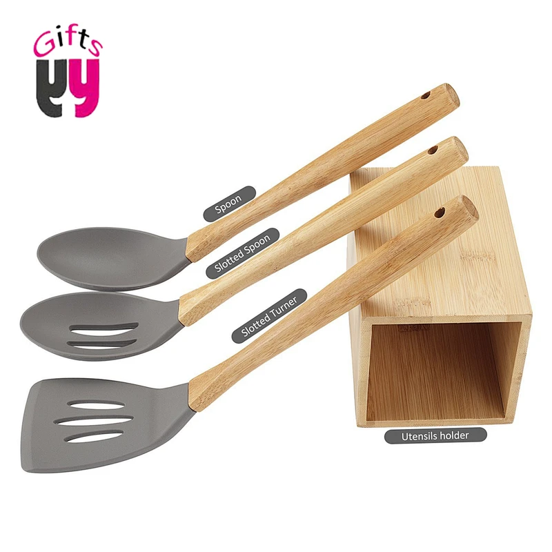 silicone kitchen cooking utensil set cook sets in cook ware