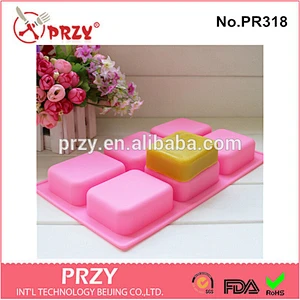 PRZY PR318 DIY square soap mold