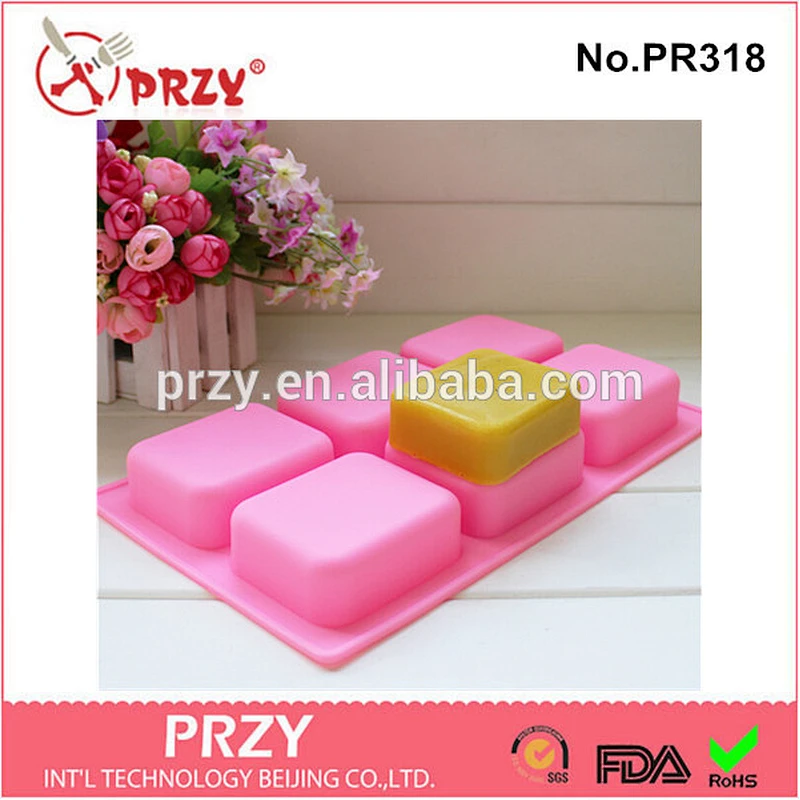 PRZY PR318 DIY square soap mold
