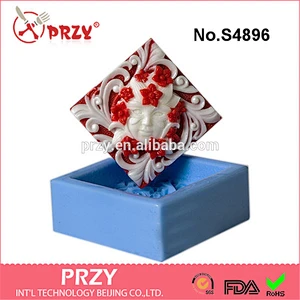 S4896 Mask Mold Soap Mold Silicone Molds for Soap