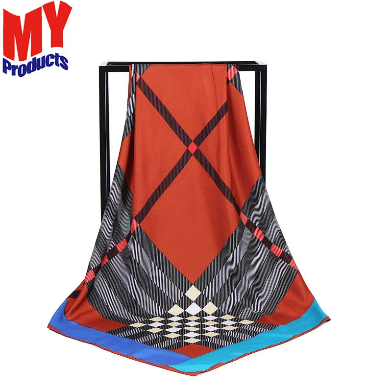 Custom silk scarf arabic wedding hijab palestine scarf