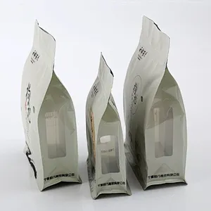 High quality color printing pe vacuum plastic food packaging bag