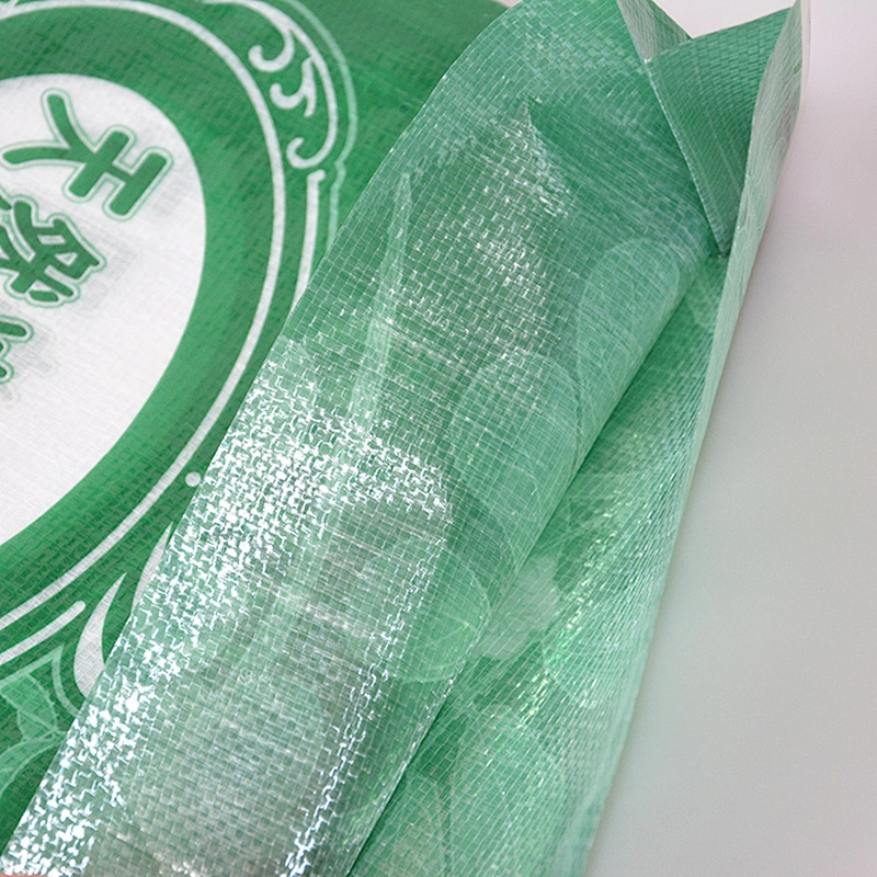Custom high quality 50kg 10kg plastic woven bag for rice, seed, sugar, coal packaging
