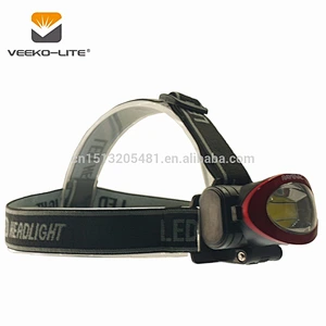 3AAA battery COB headlight head lamp