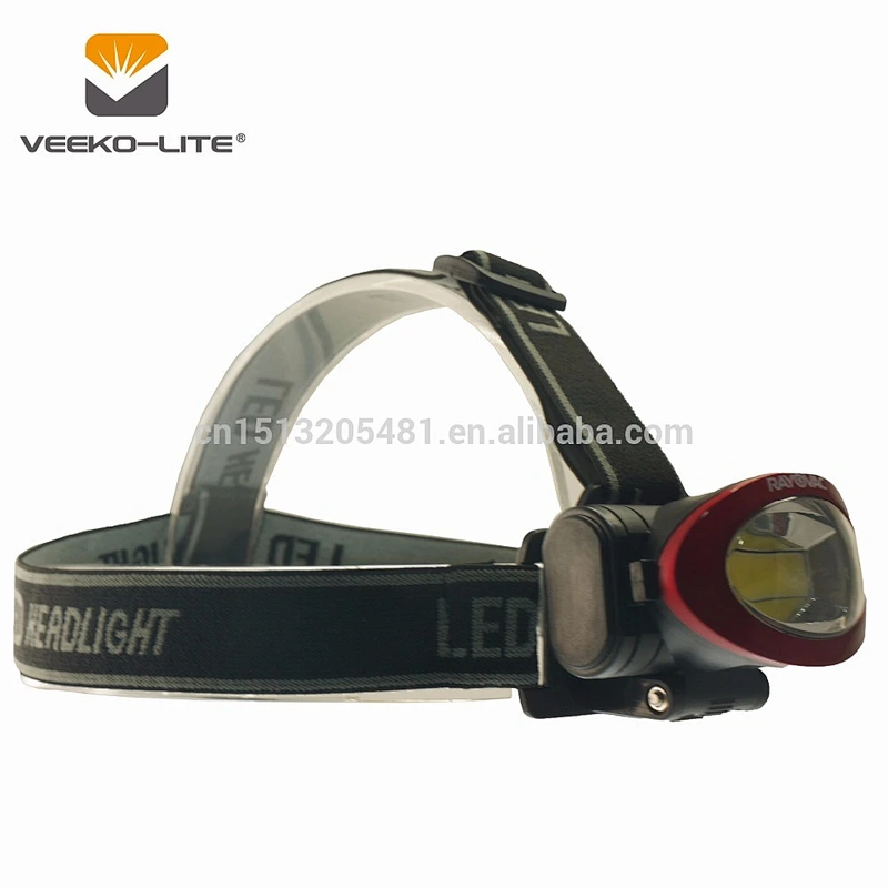 3AAA battery COB headlight head lamp